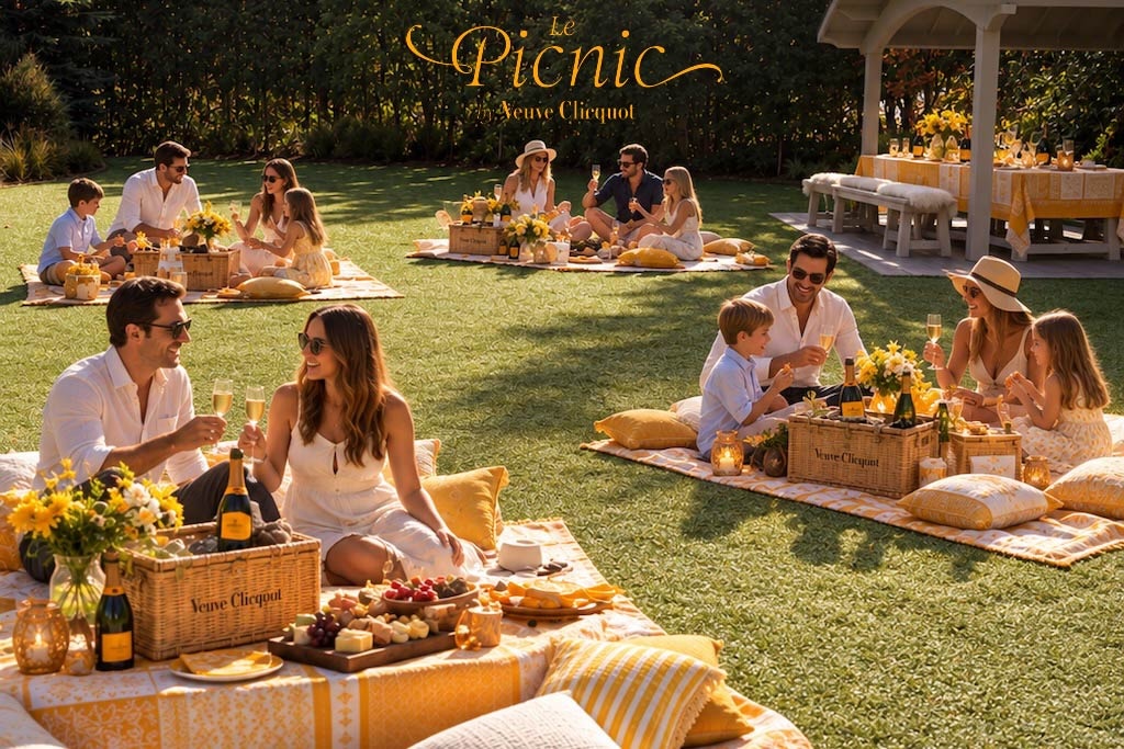 Le Picnic par Veuve Clicquot au Manoir