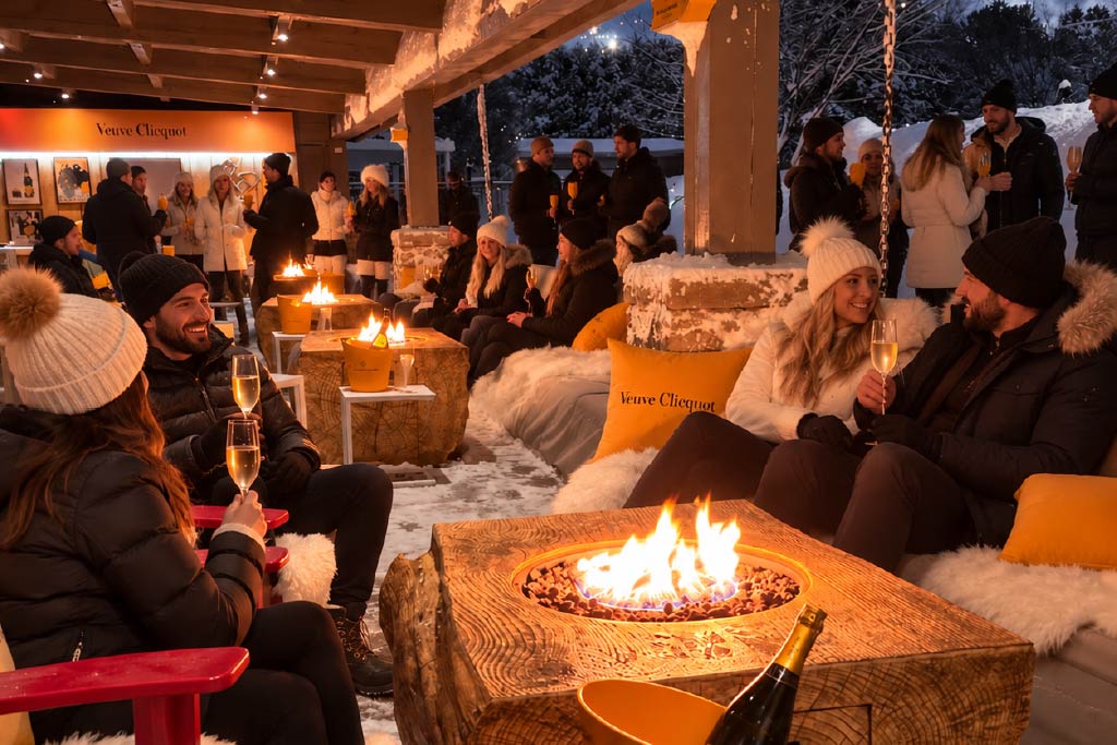 Veuve Clicquot In The Snow au Manoir