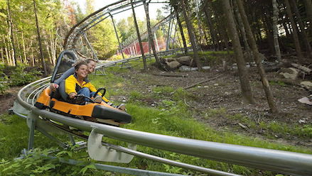 Montagnes russes alpines Le Viking