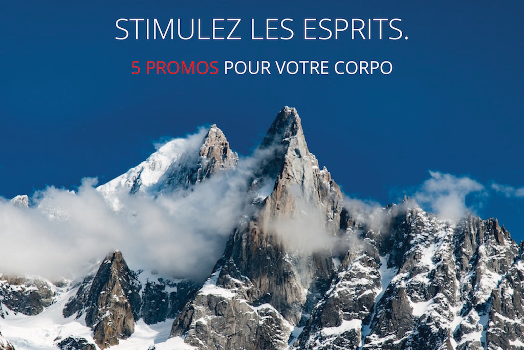 5 PROMOS POUR VOTRE CORPO
