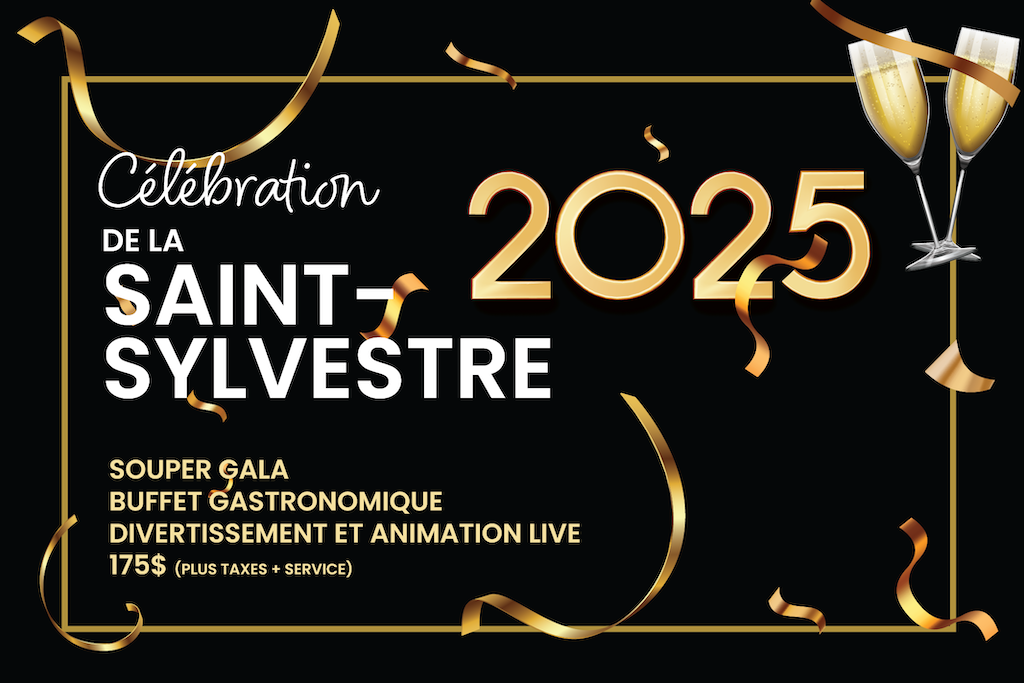 Gala de la St-Sylvestre du 31 décembre 2024