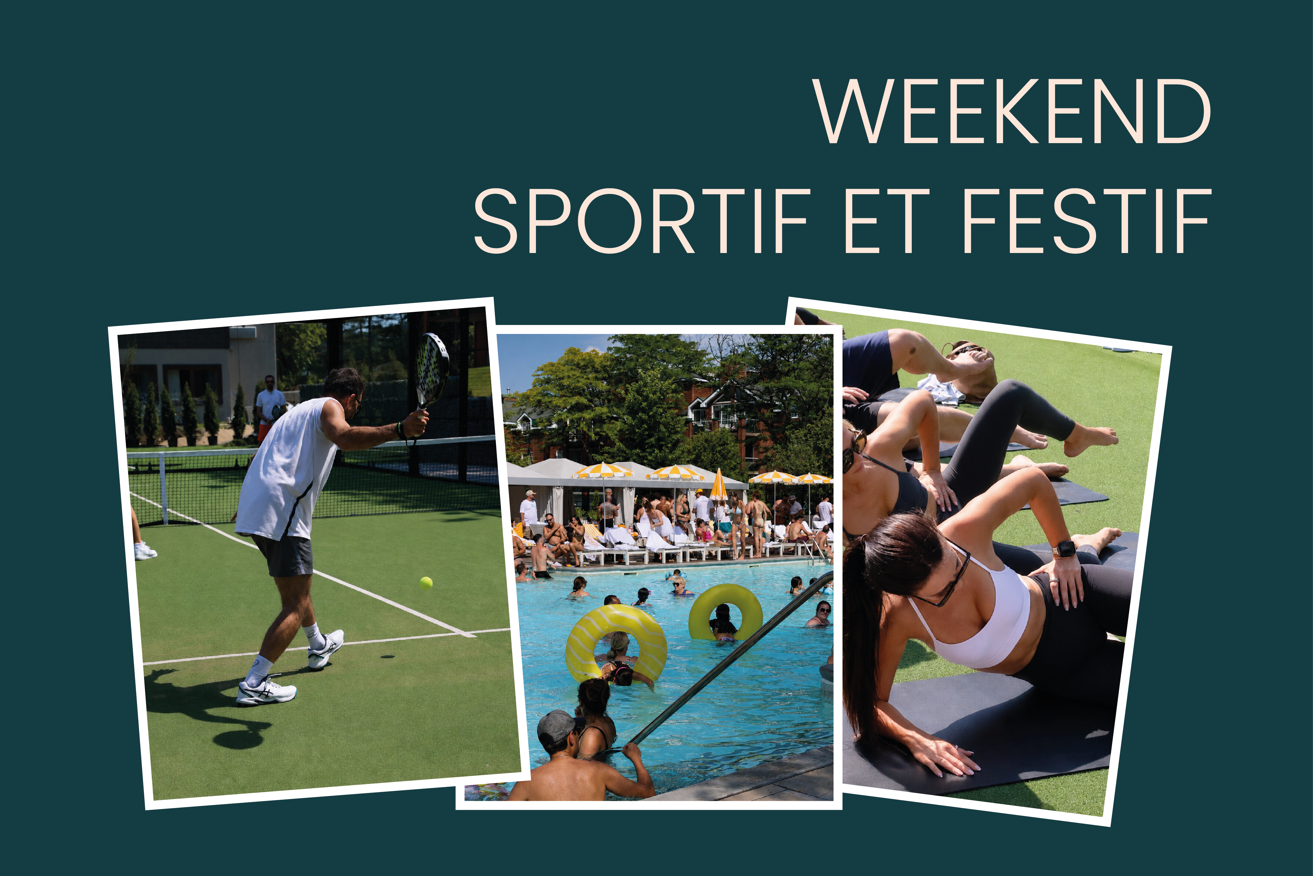PILATES, PADEL & PISCINE